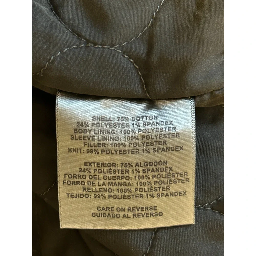 Levi's Trucker Canvas Chore Jacket Size XXL 2XL Brown Outdoor Barn Quilted Liner